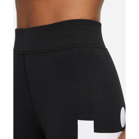 Nike Sportswear Essential High-Waisted Graphic Just Do It Leggings Size Small - Picture 4 of 15